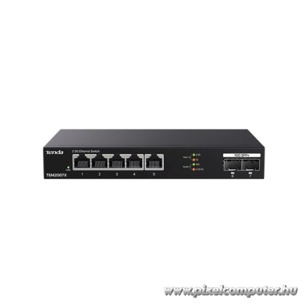 Tenda Switch - TEM2007X (5x 2,5Gbps + 2x 10Gbps SFP)