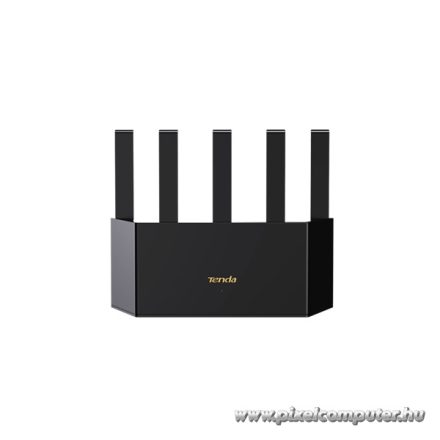 Tenda Router WiFi AX3000 - TX12L PRO (574Mbps 2,4GHz + 2402Mbps 5GHz; 4port 1Gbps, 5x6dBi)
