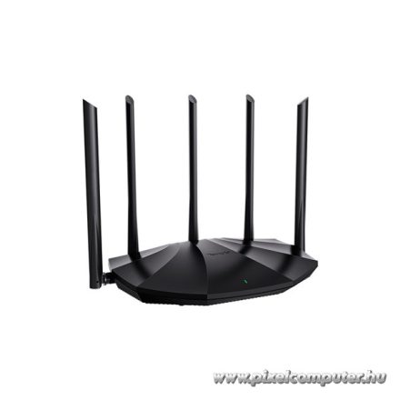 Tenda Router WiFi AX1500 - TX2 PRO (300Mbps 2,4GHz + 1201Mbps 5GHz; 4port 1Gbps, 5x6dBi)