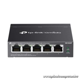   TP-Link Switch  PoE - DS105GP (5 port 1Gbps; 4x at PoE+ port; 65W)