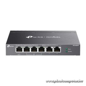   TP-Link Switch  PoE - DS106GPP (6 port 1Gbps; 3x at PoE+ port ; 1x bt PoE++ port; 64W)
