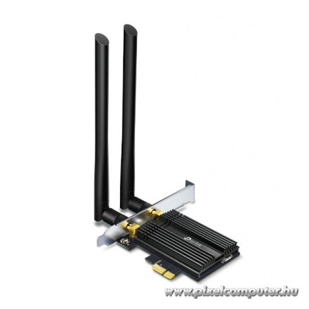 TP-Link Hálózati adapter WiFi AX3000 - Archer TX50E (PCI-E; 574Mbps 2.4Ghz + 2402Mbps 5Ghz; Bluetooth 5.0; Wifi6)