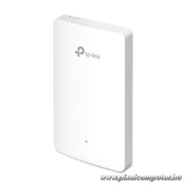   TP-Link Access Point WiFi AX1800 - Omada EAP615-Wall (574Mbps 2,4GHz + 1201Mbps 5GHz; 3x 1Gbps; af/atPoE; fali dobozhoz)
