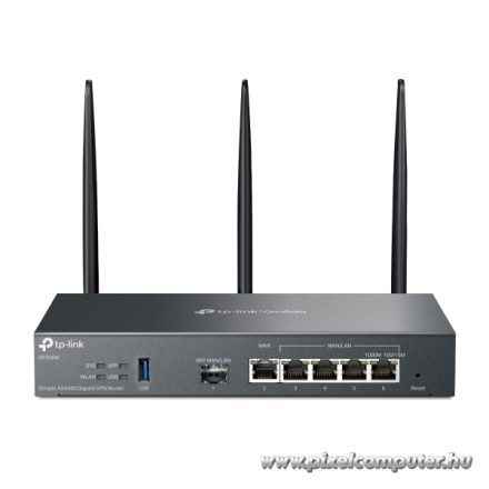 TP-Link Router WiFi AX3000 - ER706W VPN (2402Mbps 5GHz + 574Mbps 2,4GHz; 5x 1Gbps + 1Gbps SFP; 50x VPN; Omada)