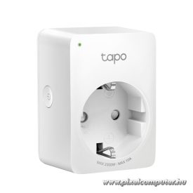   TP-Link Okos Dugalj - Tapo P100 (230V-10A; 2,4GHz WiFi; Távoli hozzáférés; Ütemezés; Távoli mód)