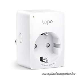   TP-Link Okos Dugalj - Tapo P110 (230V-10A; 2,4GHz WiFi; Távoli hozzáférés; Ütemezés; Távoli mód; Energia figyelés)