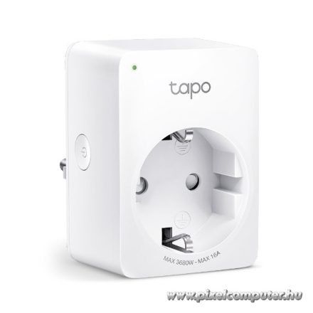 TP-Link Okos Dugalj - Tapo P110 (230V-10A; 2,4GHz WiFi; Távoli hozzáférés; Ütemezés; Távoli mód; Energia figyelés)