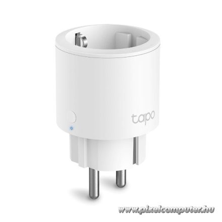 TP-Link Okos Dugalj - Tapo P115 (230V-16A; 2,4GHz WiFi; Fogyasztás mérés, Távoli hozzáférés; Ütemezés; Távoli mód)