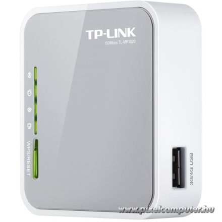 TP-Link Router WiFi N 3G - TL-MR3020 (150Mbps 2,4GHz; 4port 100Mbps; USB, UMTS/HSPA/EVDO modem komp.)