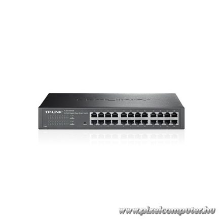 TP-Link Switch  - TL-SG1024DE (24 port, 1000Mbps; fém ház)