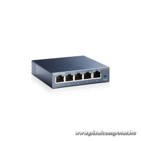 TP-Link Switch  - TL-SG105 (5 port, 1000Mbps; fém ház)