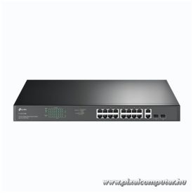   TP-Link Switch  PoE - TL-SG1218MP (18 port 1Gbps; 16x at/af PoE port; 192W; 2x SFP)