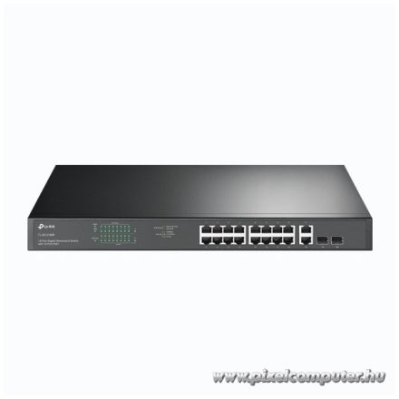 TP-Link Switch  PoE - TL-SG1218MP (18 port 1Gbps; 16x at/af PoE port; 192W; 2x SFP)