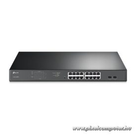   TP-Link Switch  PoE - TL-SG1218MPE (16 port 1Gbps; 16x at/af PoE port; 192W; 2x SFP)