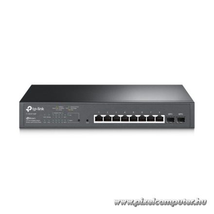 TP-Link Switch  PoE - TL-SG2210MP (8 port 1Gbps; 8x at/af PoE+ port; 150W; 2x SFP)