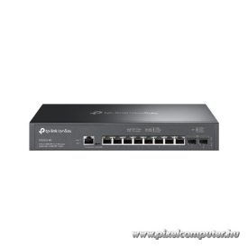   TP-Link Switch Menedzselhető - SG3210X-M2 (8x 2,5Gbps + 2x 10Gbps SFP+ port + console port; rack; 80 Gbps; Omada; L2+)