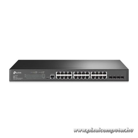 TP-Link Switch Smart - TL-SG3428 JetStream (L2,L2+; IPv6; 24port 1Gbps + 4port 1Gbps SFP + Console port)