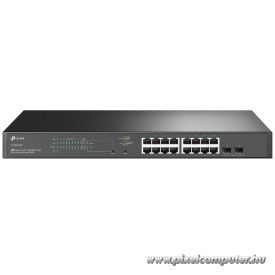   TP-Link Switch Smart- TL-SG2218P JetStream™ (16port 1Gbps; 16× 802.3at/af PoE+ port; 150W; 2port SFP; IPv6; L2/L3/L4)