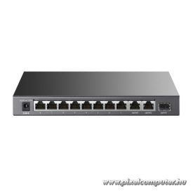   TP-Link Switch  PoE - TL-SL1311P (11port; 8x 100Mbps af/at PoE+ port; 2x 1Gbps port; 1x 1Gbps SFP; 65W)