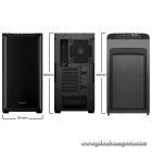 Be Quiet! Számítógépház - Pure Base 501 (ATX, fekete)