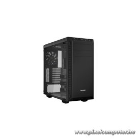   Be Quiet! Számítógépház - Pure Base 600 Window Black (ATX, edzett üveg oldallap, fekete)