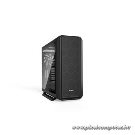  Be Quiet! Számítógépház - Silent Base 802 Window Black (ATX, edzett üveg oldallap, fekete)