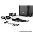 Be Quiet! Számítógépház - Silent Base 802 Window Black (ATX, edzett üveg oldallap, fekete)