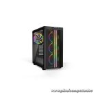 Be Quiet! Számítógépház - Pure Base 500 FX Black (ATX, RGB, edzett üveg oldallap, fekete)