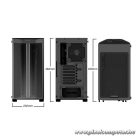 Be Quiet! Számítógépház - Pure Base 500 FX Black (ATX, RGB, edzett üveg oldallap, fekete)