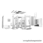 Be Quiet! Számítógépház - Dark Base Pro 901 (EATX, fehér)