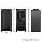 Be Quiet! Számítógépház - Dark Base 701 (E-ATX, fekete)