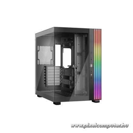 Be Quiet! Számítógépház - LIGHT BASE 600 DX Black (ATX, edzett üveg oldallap, fekete)