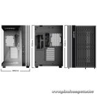 Be Quiet! Számítógépház - LIGHT BASE 600 DX Black (ATX, edzett üveg oldallap, fekete)