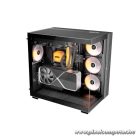 Be Quiet! Számítógépház - LIGHT BASE 600 DX Black (ATX, edzett üveg oldallap, fekete)