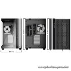 Be Quiet! Számítógépház - LIGHT BASE 600 LX Black (ATX, edzett üveg oldallap, fekete)