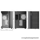 Be Quiet! Számítógépház - LIGHT BASE 900 DX Black (ATX, edzett üveg oldallap, fekete)