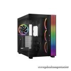 Be Quiet! Számítógépház - LIGHT BASE 900 FX Black (ATX, edzett üveg oldallap, fekete)