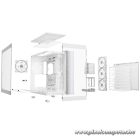 Be Quiet! Számítógépház - LIGHT BASE 900 FX White (ATX, edzett üveg oldallap, fehér)