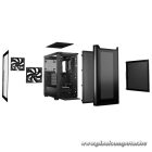 Be Quiet! Számítógépház - Pure Base 501 Airflow Window Black (ATX, edzett üveg oldallap, fekete)