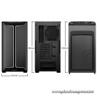 Be Quiet! Számítógépház - Pure Base 501 DX Black (ATX, edzett üveg oldallap, fekete)