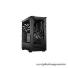 Be Quiet! Számítógépház - Pure Base 501 DX Black (ATX, edzett üveg oldallap, fekete)