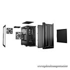 Be Quiet! Számítógépház - Pure Base 501 DX Black (ATX, edzett üveg oldallap, fekete)