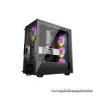 Be Quiet! Számítógépház - Pure Base 501 LX Black (ATX, edzett üveg oldallap, fekete)