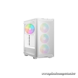   Be Quiet! Számítógépház - Pure Base 501 LX White (ATX, edzett üveg oldallap, fehér)