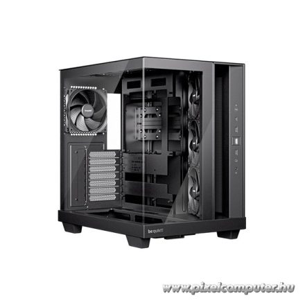 Be Quiet! Számítógépház - LIGHT BASE 500 Black (ATX, edzett üveg oldallap, fekete)