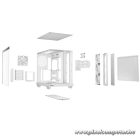 Be Quiet! Számítógépház - LIGHT BASE 500 LX White (ATX, edzett üveg oldallap, fehér)