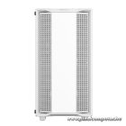 DeepCool Számítógépház - CC360 ARGB WH (fehér, ablakos, 3x12cm ventilátor, Mini-ITX / Micro-ATX, 1xUSB3.0, 1xUSB2.0)