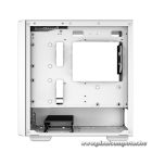 DeepCool Számítógépház - CC360 ARGB WH (fehér, ablakos, 3x12cm ventilátor, Mini-ITX / Micro-ATX, 1xUSB3.0, 1xUSB2.0)