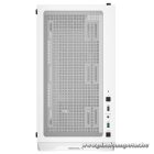 DeepCool Számítógépház - CC360 ARGB WH (fehér, ablakos, 3x12cm ventilátor, Mini-ITX / Micro-ATX, 1xUSB3.0, 1xUSB2.0)