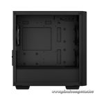 DeepCool Számítógépház - CC360 ARGB (fekete, ablakos, 3x12cm ventilátor, Mini-ITX / Micro-ATX, 1xUSB3.0, 1xUSB2.0)